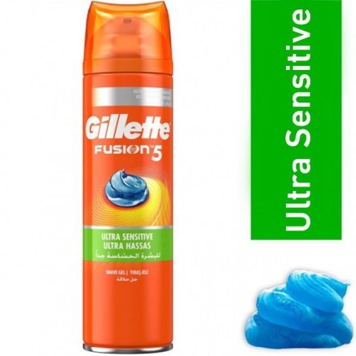 GILLETTE FUSION 5.SENSITIVE 200ML