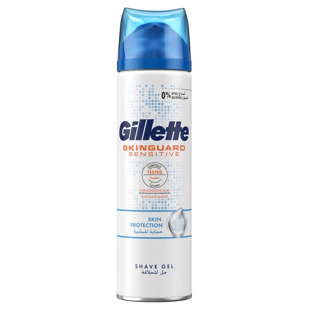 GILLETTE SKINGUARD SENSITIVE SHAVE GEL 200 ML 