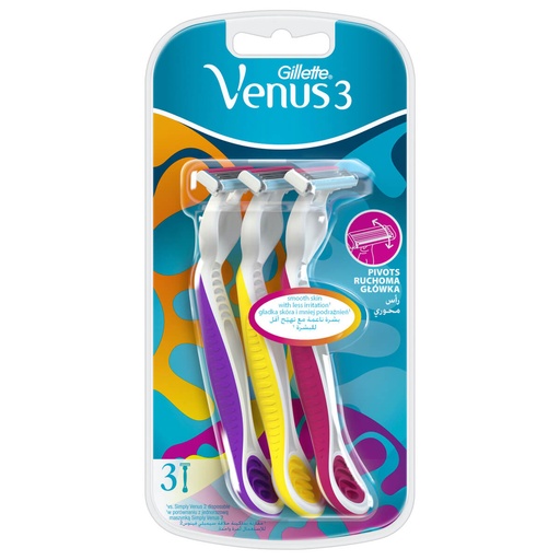 GILLETTE VENUS 3 PLUS  6 BLADES 6232