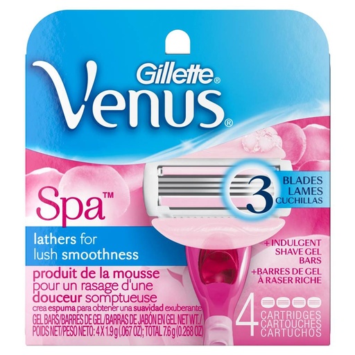 GILLETTE VENUS BREEZE SPA 4 BLADES