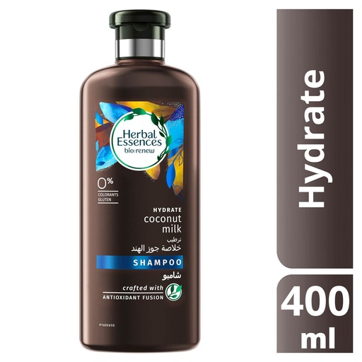 HERBAL ESS COCONUT MILK SHAMPOO  400 ML 