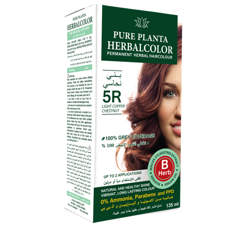 HERBALCOLOR LIGHT COPPER CHESTNUT 5R