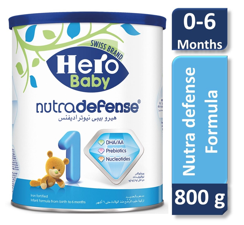 HERO BABY MILK NO 1 800 GM 