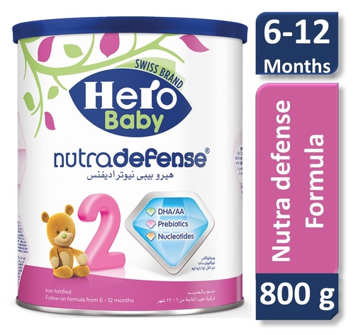 HERO BABY MILK NO 2 800 GM 