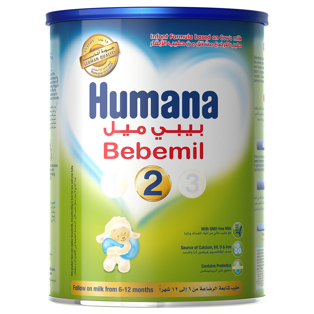 HUMANA BEBEMIL NO2 900 G