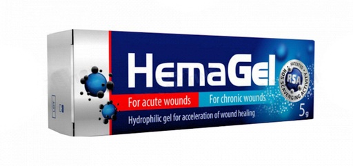 Hemagel Acute and Chronic Wounds Gel 5 G