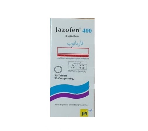 JAZOFEN Treatment For Arthritis 400Mg 30 Pieces