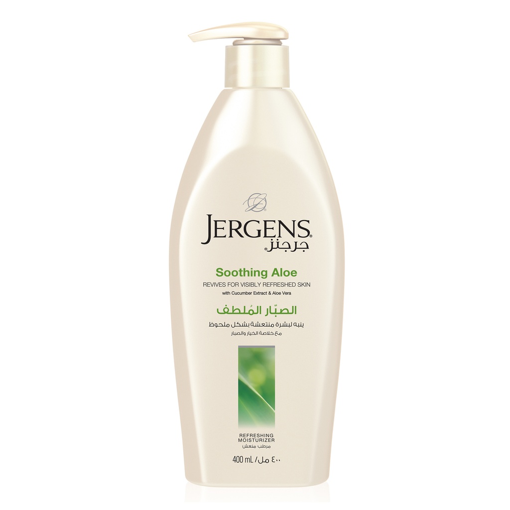 JERGENS SOOTHING ALOE LOTION 400 ML