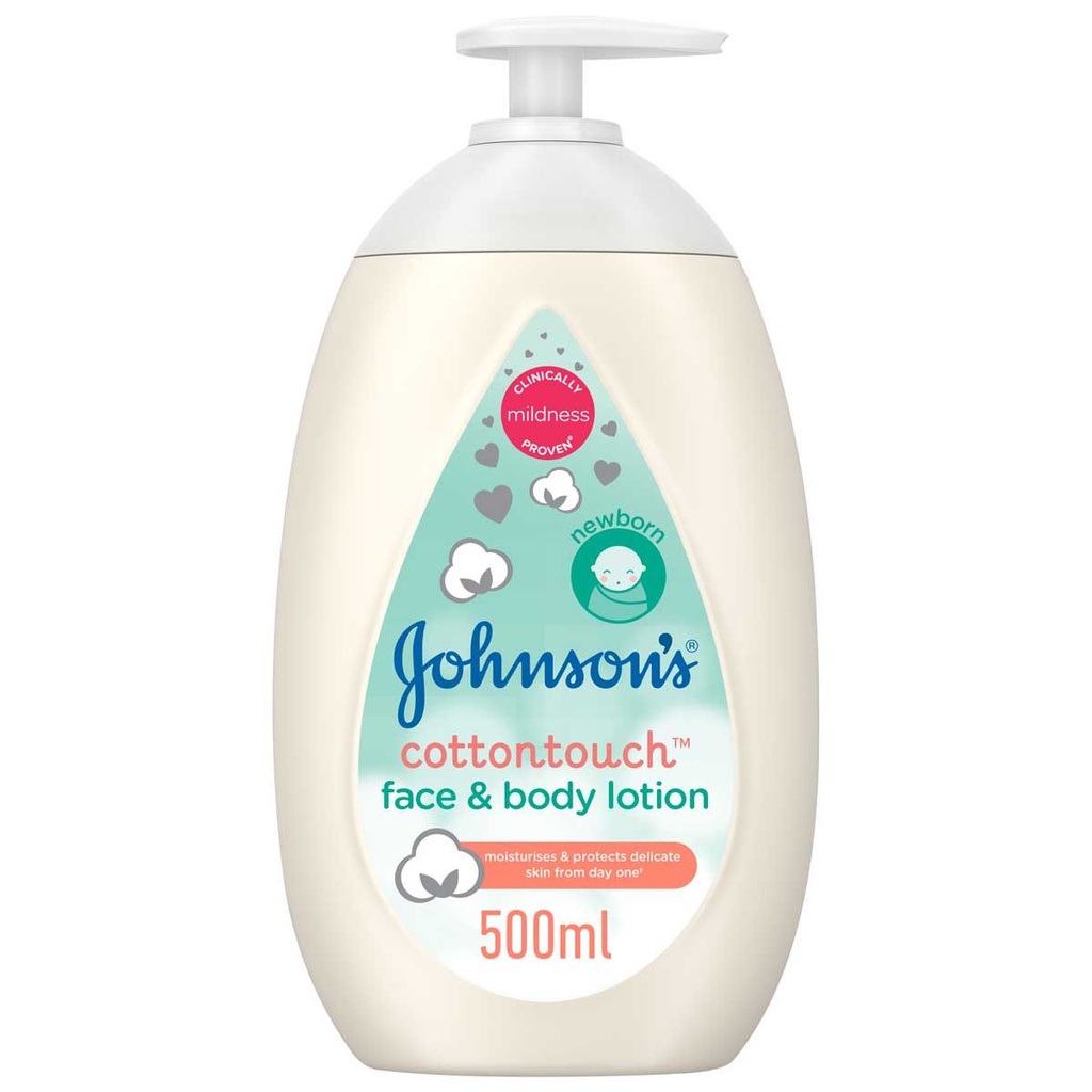 JOHN COTTON TOUCH FACE BODY LOTION 500 ML 