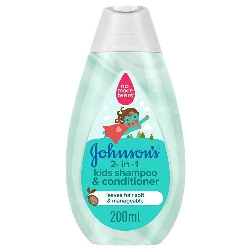 JOHNSON 2IN1 KIDS SHAMPO& CONDITIONER 200 ML 