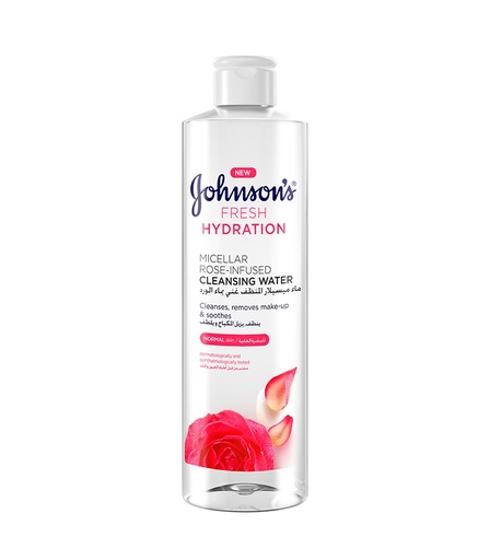 JOHNSON ROSE INFUSED MICELLAR CLEANSER WATER 400 M