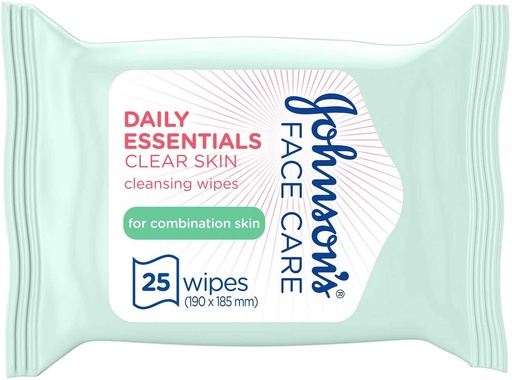 JOHNSON OIL BALANSING  FACIAL 25  WIPES