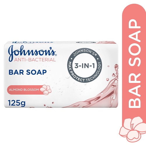 JOHNSONS SOAP ANTI-BACT ALMOND BLOSSOM 3+1 FREE