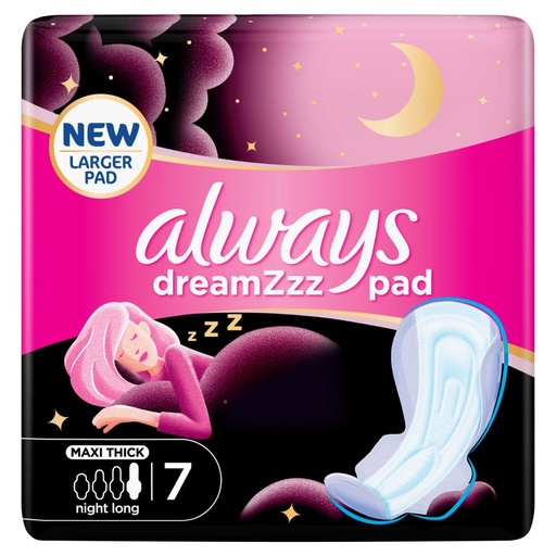 ALWAYS DEREAMZZZ NIGHT LONG  24 Pad 1 Pack