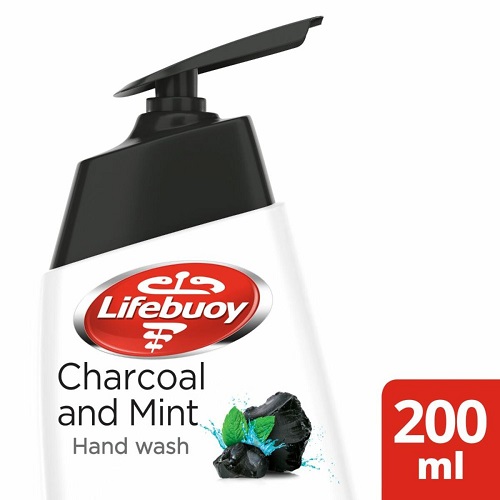 LIFEBUOY HAND WASH CHARCOAL AND MINT 200 ML 