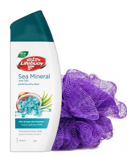 LIFEBUOY SHOWER GEL SEA MINERAL 300 ML+ KIT