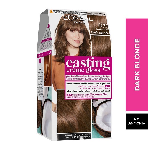 LOREAL CASTING CR/GLOSS 600 DARK BLONDE  KIT