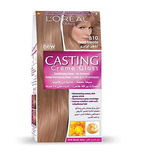 LOREAL CASTING CR/GLOSS 810 PEARL BLONDE KIT