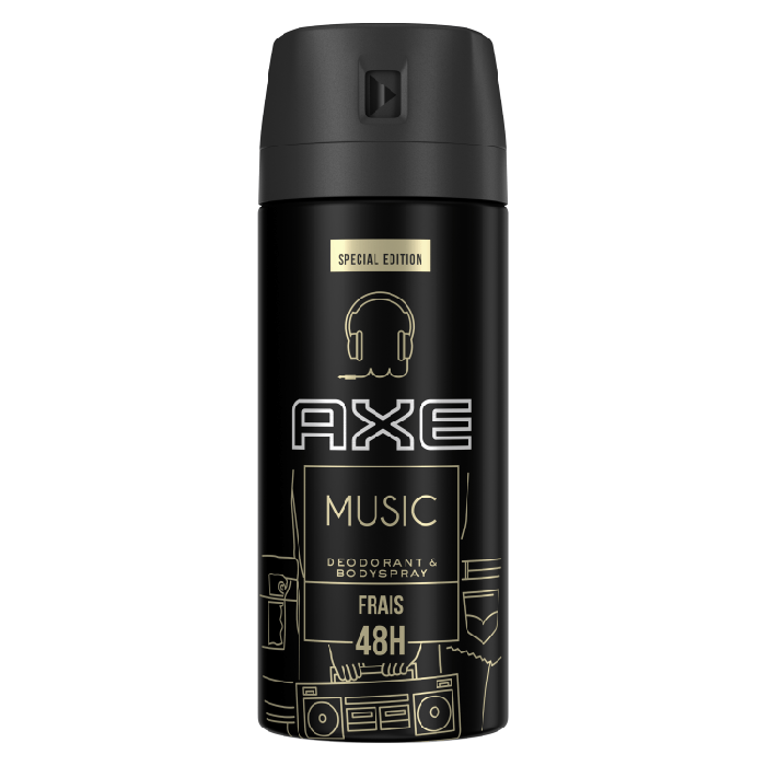 AXE DEO MUSIC SPRAY  150 ML