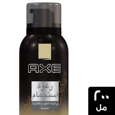 AXE Shower Mousse Oud Wood and Fresh Vanilla Scent 200 ML