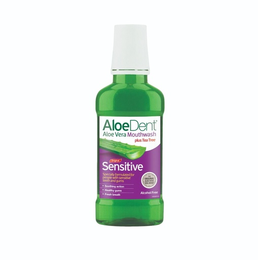 Aloedent Mouthwash Sensitive With Aloe Vera 250 ML