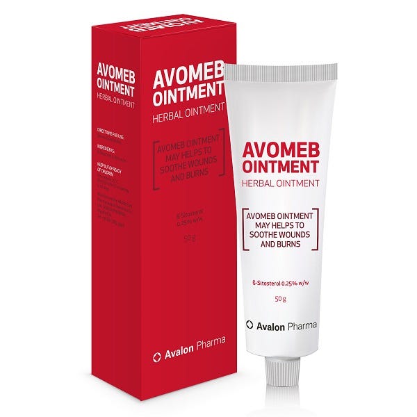 Avomeb Ointment For Burns 50 G