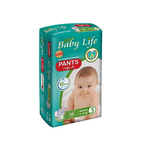 BABY LIFE NO 3 PANTS MEDIUM 4 X 48 