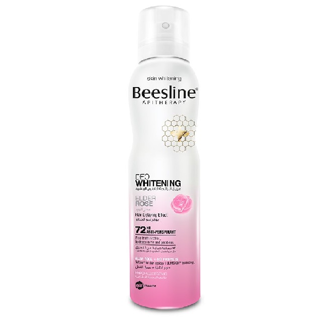 BEESLINE DEO WHITINING ELDER ROSE SPRAY 150 ML