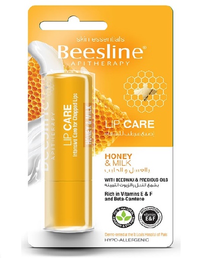 BEESLINE LIP CARE HONEY & MILK  4.5 G