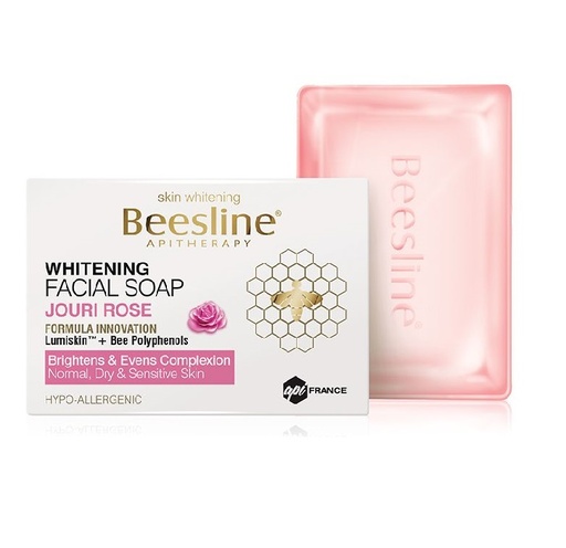 BEESLINE WHITE FACIAL SOAP JOURI ROSE 85 GM