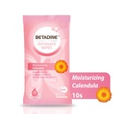 BETADINE INTIMATE CALENDULA WIPS 10 SHEETS