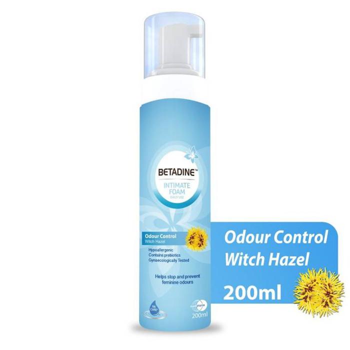 BETADINE INTIMATE FOAM WITCH HEZAL 200 ML