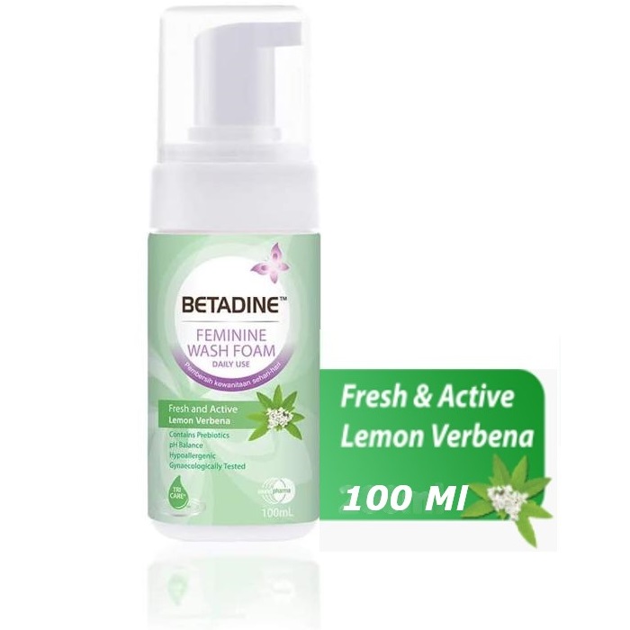 BETADINE INTIMATE FOAM WITCH LEMON VERBENA 100 ML