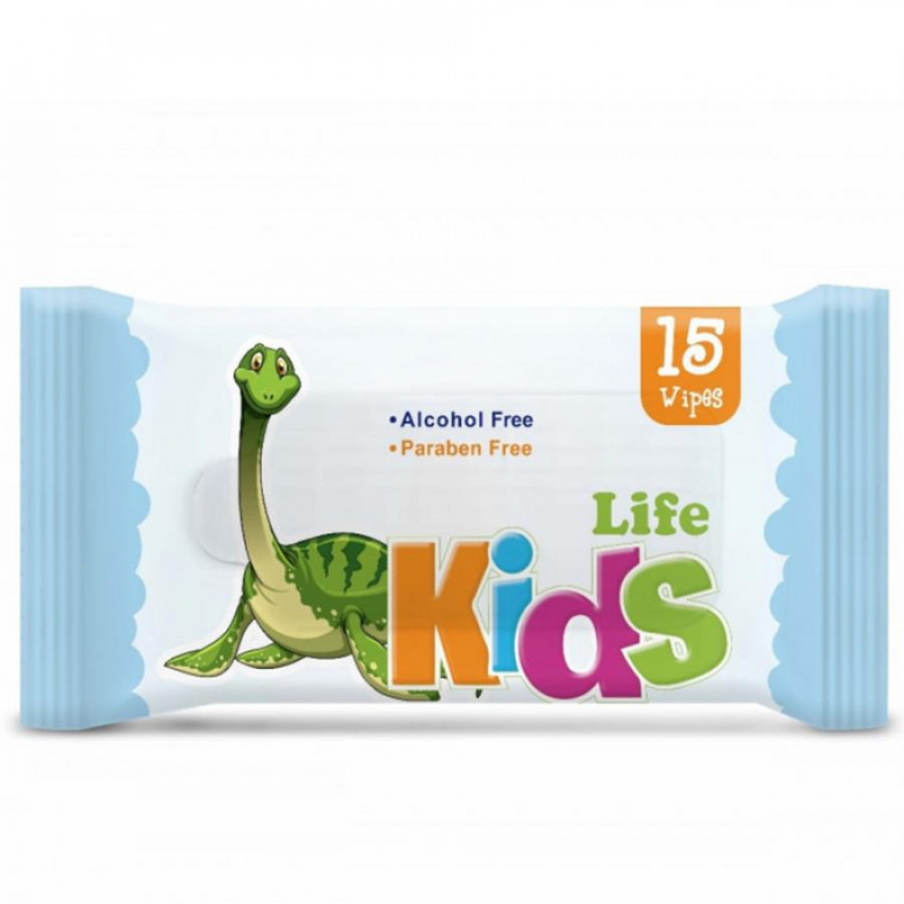 Life Kids Baby Wipes 15 Pieces