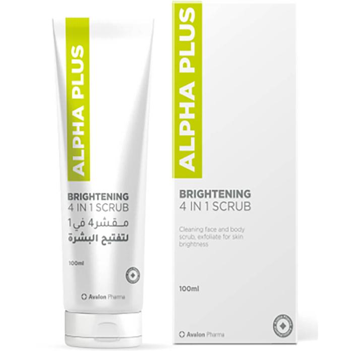 AVALON ALPHA PLUS BRIGHTENING 4 IN 1 SCRUB 100 ML