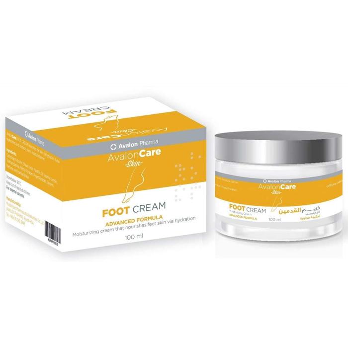 AVALON CARE SKIN FOOT CREAM 100 ML JAR