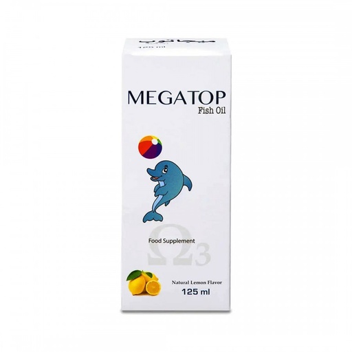 Megatop Children-S Omegas Lemon 125 ML