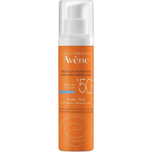 AVENE  SUNSCREEN FLUID SPF NORMAL  50 ML  