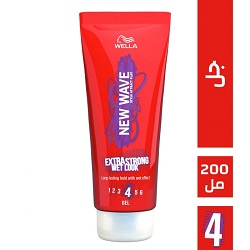 NEW WAVE EXTRA STRONG WET LOOK GEL 200 ML