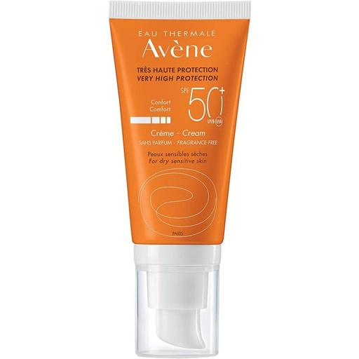 AVENE CREAM SPF 50 FRAGRANCE  FREE 50 ML 