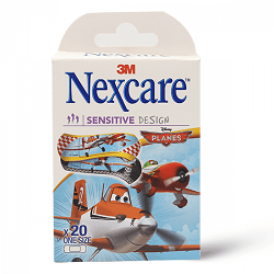 NEXCARE SENSITIVE DESIGN PLANES 20 SIZE 6657