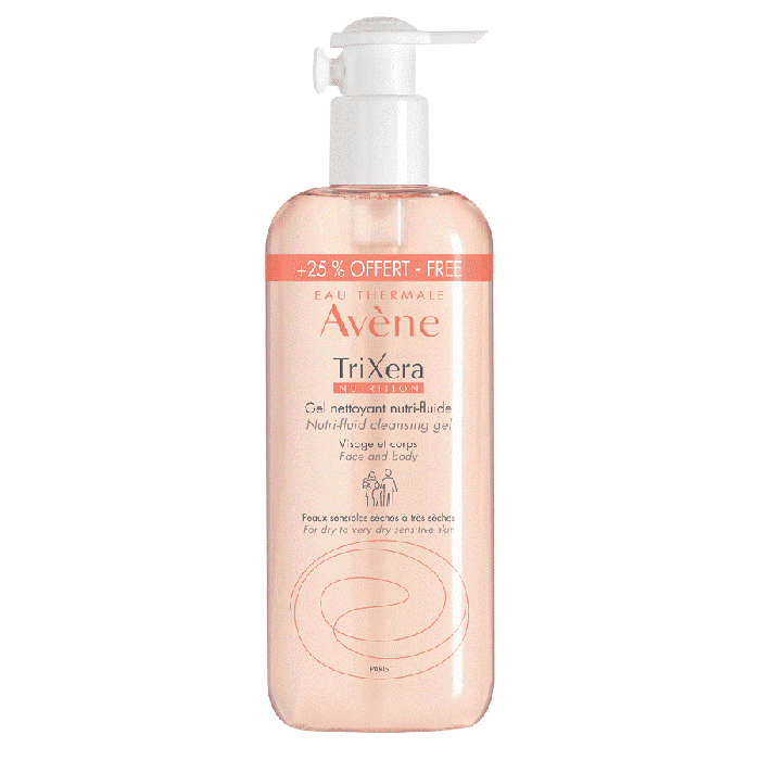 AVENE TRIXERA NUTRI  FLUID CLEANSING GEL 500 ML 