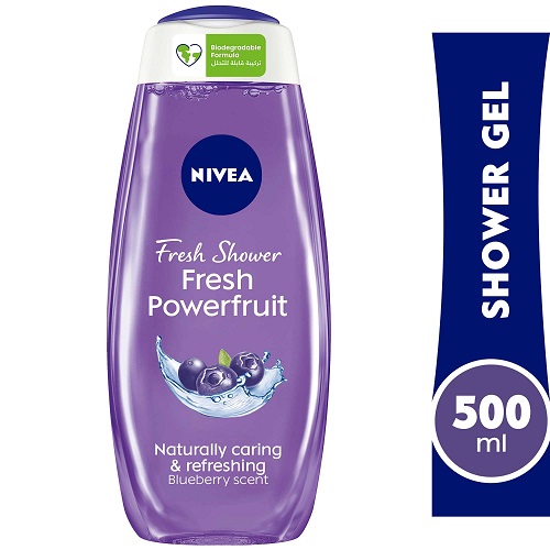 NIVEA  SHOWER GEL POWERFRUIT FRESH 500 ML