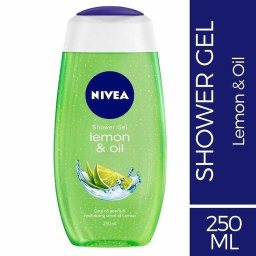 NIVEA B-SHOWER GEL LEMON OIL 250 ML ART.NO.1140452