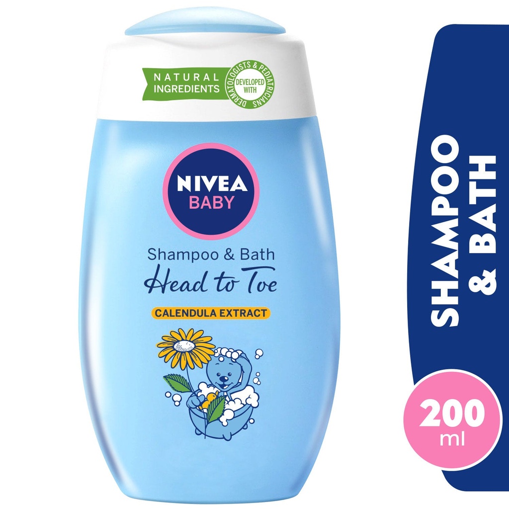 NIVEA BABY SHAMPO BATH 200 ML 