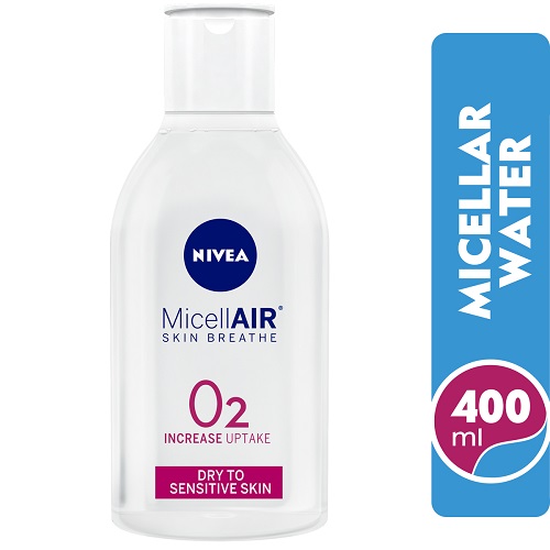 NIVEA CARING MICELLAR WATER DRY TO SENS 400 ML