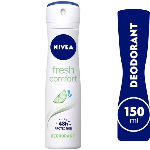 NIVEA DEO FRESH COMFORT SPRAY 150 ML 80084