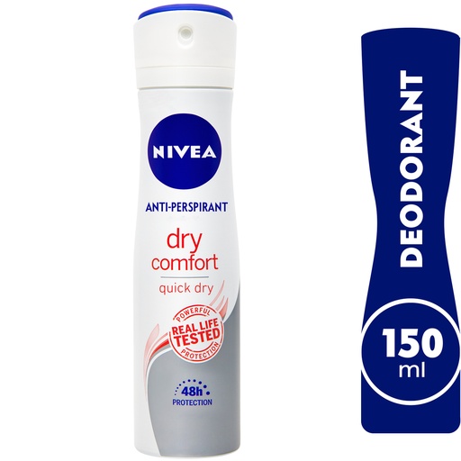 NIVEA DEO SPRAY DRY COMFORT 150ML ART.NO.81603