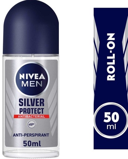 NIVEA FOR MEN SILVER PROTECT ROLL ON 50 ML ART.NO.