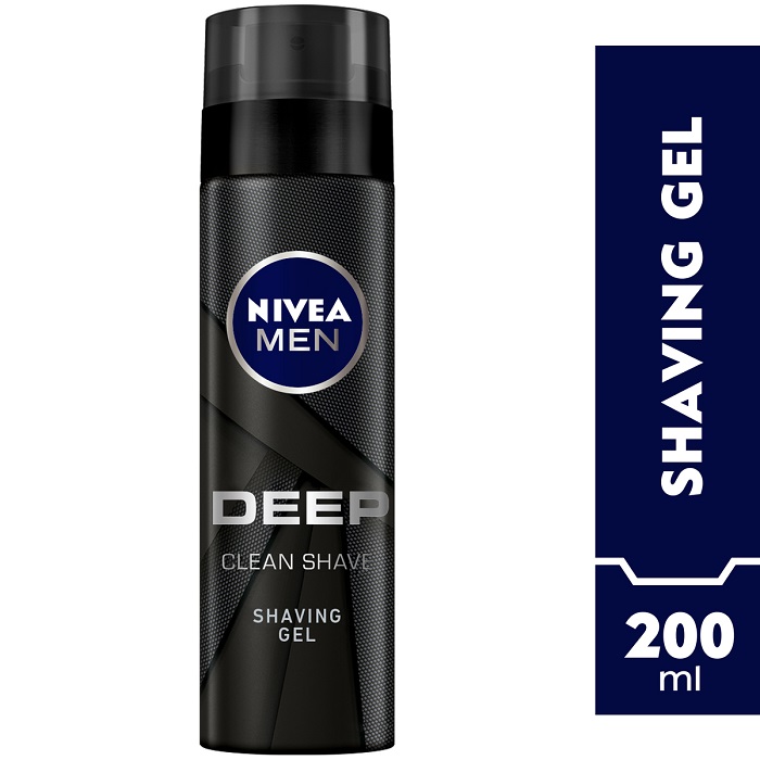 NIVEA MEN DEEP CLEAN SHAVE GEL 200 ML